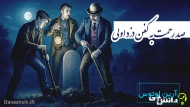 معنی ضرب المثل " صد رحمت به کفن دزد اولی "