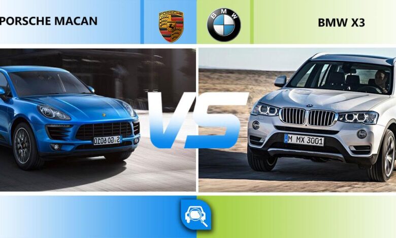 مقایسه بی ام و x3 و پورشه ماکان