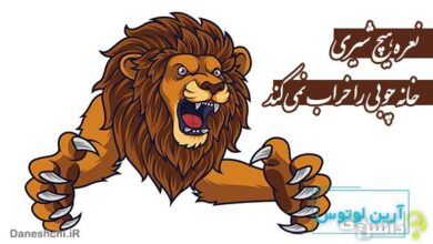 نعره هیچ شیری خانه چوبی را خراب نمی کند