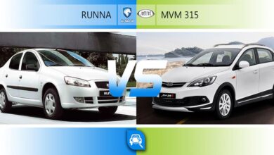 مقایسه رانا و mvm 315