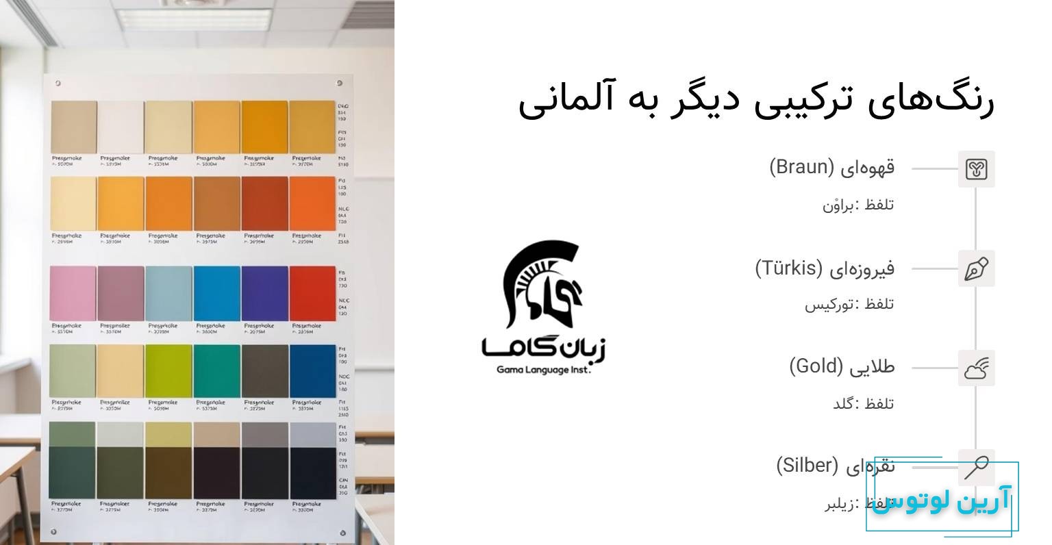 رنگ های دیگر به آلمانی