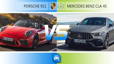 مقایسه پورشه 911 و مرسدس بنز CLA 45