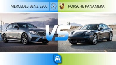 مقایسه پورشه پانامرا و مرسدس بنز E200