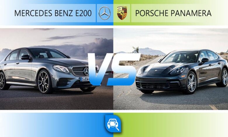 مقایسه پورشه پانامرا و مرسدس بنز E200