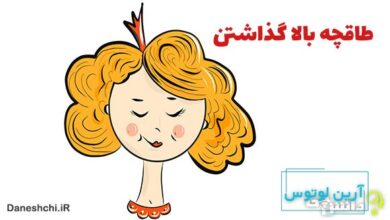 ضرب المثل طاقچه بالا گذاشتن