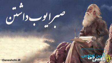 معنی ضرب المثل صبر ایوب داشتن