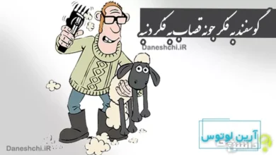گوسفند به فکر جونه قصاب به فکر دنبه