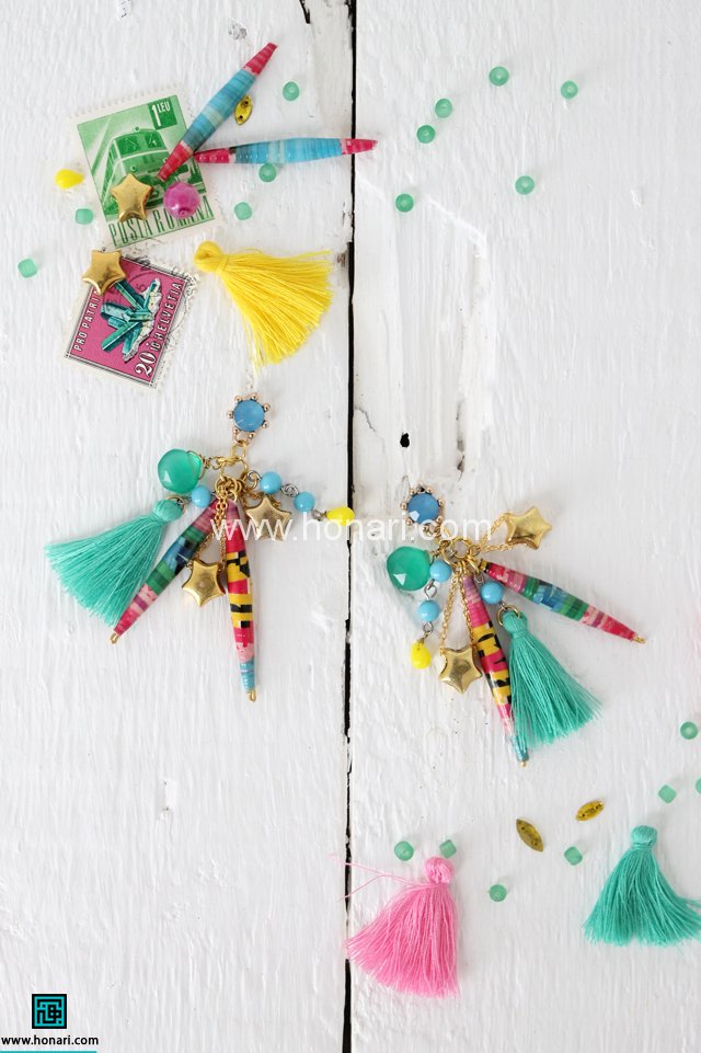 مدل گوشواره دست ساز