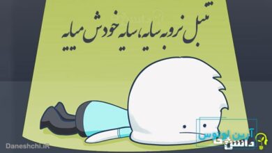 تنبل نرو به سایه، سایه خودش میایه