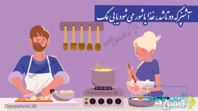 آشپز که دوتا شد، غذا یا شور می شود یا بی نمک
