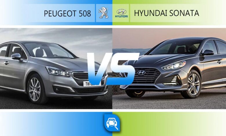 مقایسه پژو 508 و هیوندای سوناتا