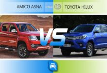 مقایسه تویوتا هایلوکس و آمیکو آسنا