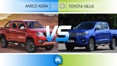 مقایسه تویوتا هایلوکس و آمیکو آسنا