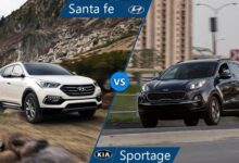 مقایسه سانتافه و اسپورتیج