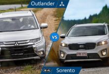 مقایسه کیا سورنتو و میتسوبیشی اوتلندر