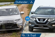 مقایسه نیسان ایکس تریل و میتسوبیشی اوتلندر PHEV