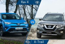 مقایسه نیسان ایکس تریل و تویوتا راو 4