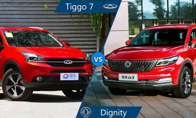 مقایسه تیگو 7 و دیگنیتی