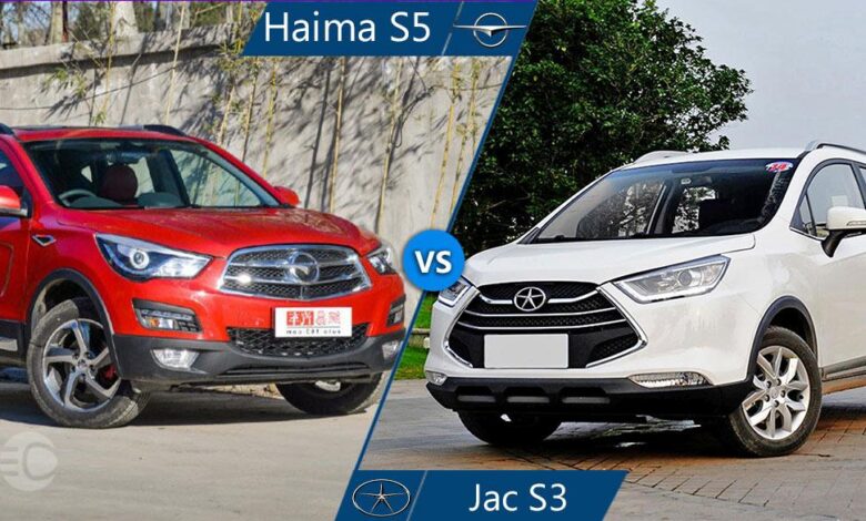 مقایسه هایما S5 و جک S3