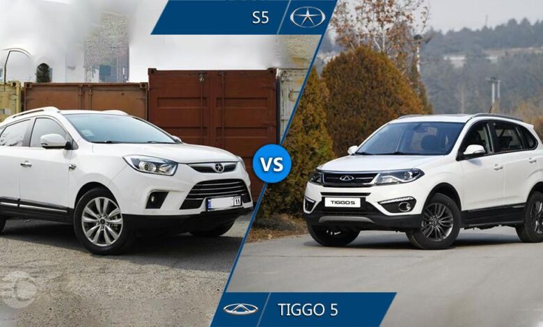 مقایسه جک S5 و چری تیگو 5