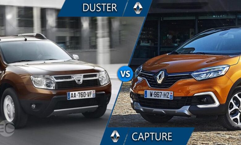 مقایسه رنو کپچر و رنو داستر