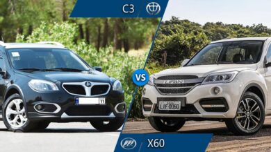 مقایسه برلیانس C3 کراس و لیفان X60