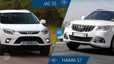 مقایسه هایما S7 توربو و جک S5 اتوماتیک