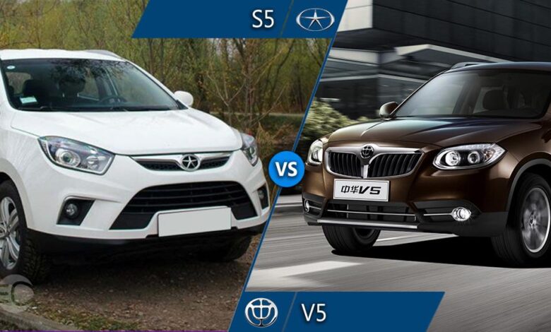 مقایسه برلیانس V5 و جک S5