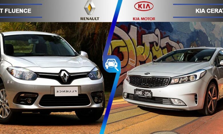 مقایسه رنو فلوئنس و کیا سراتو ، جنتلمن غربی و نینجای شرقی