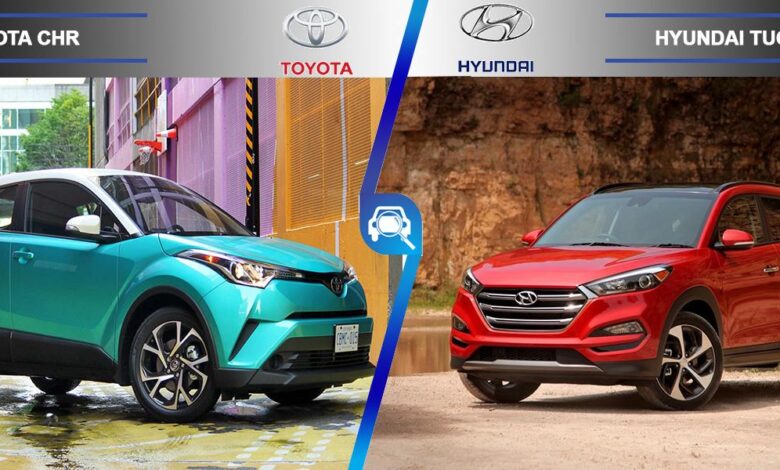 مقایسه توسان و CHR