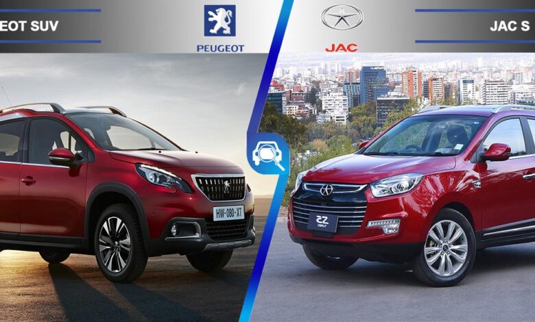 مقایسه پژو 2008 و جک S5
