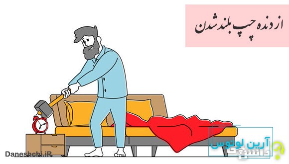 ضرب المثل از دنده چپ بلند شدن