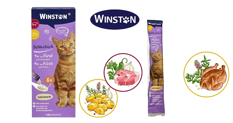 تشویقی گربه وینستون