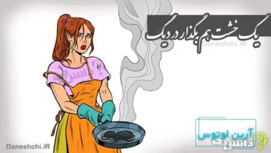 یک خشت هم بگذار در دیگ