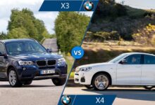 مقایسه بی ام و x3 و بی ام و x4