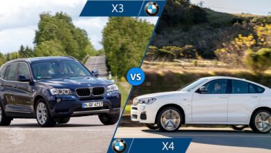 مقایسه بی ام و x3 و بی ام و x4