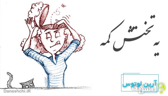 معنی ضرب المثل یه تختش کمه