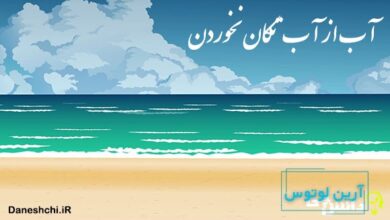 معنی ضرب المثل آب از آب تکان نخوردن