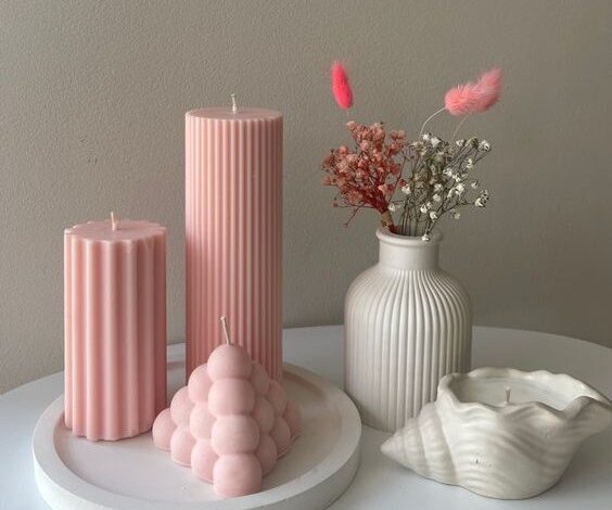 شمع فانتزی تزئینی