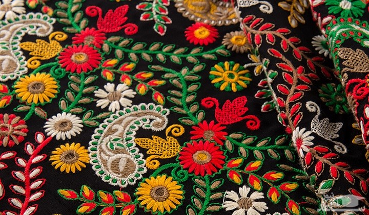 آموزش سوزن دوزی بلوچی