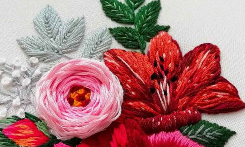 آموزش گلدوزی برزیلی پیشرفته