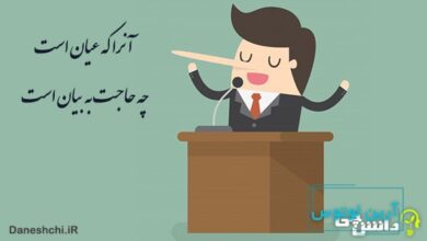 معنی آنرا که عیان است چه حاجت به بیان است