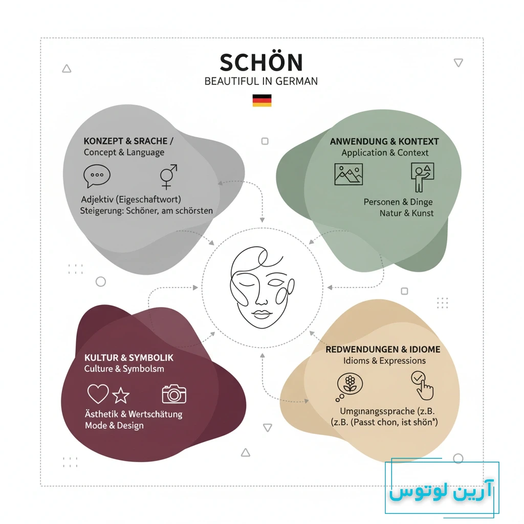 زیبا به آلمانی