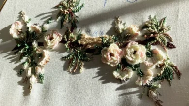 آموزش گلدوزی برزیلی