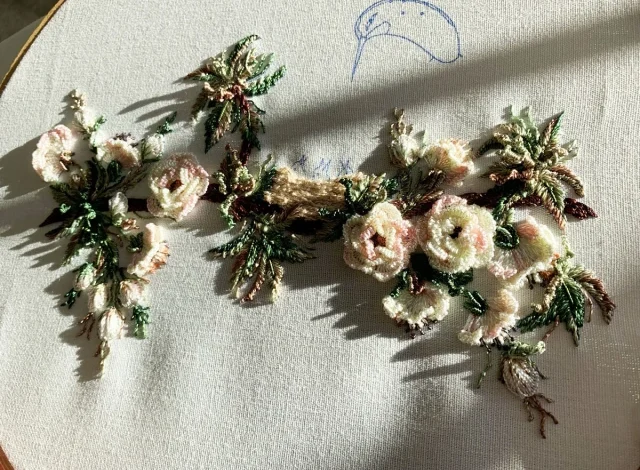 آموزش گلدوزی برزیلی