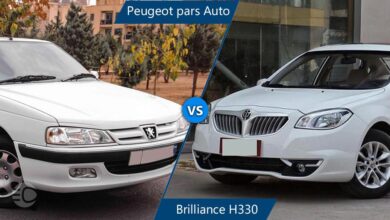 مقایسه پژو پارس اتوماتیک و برلیانس h330