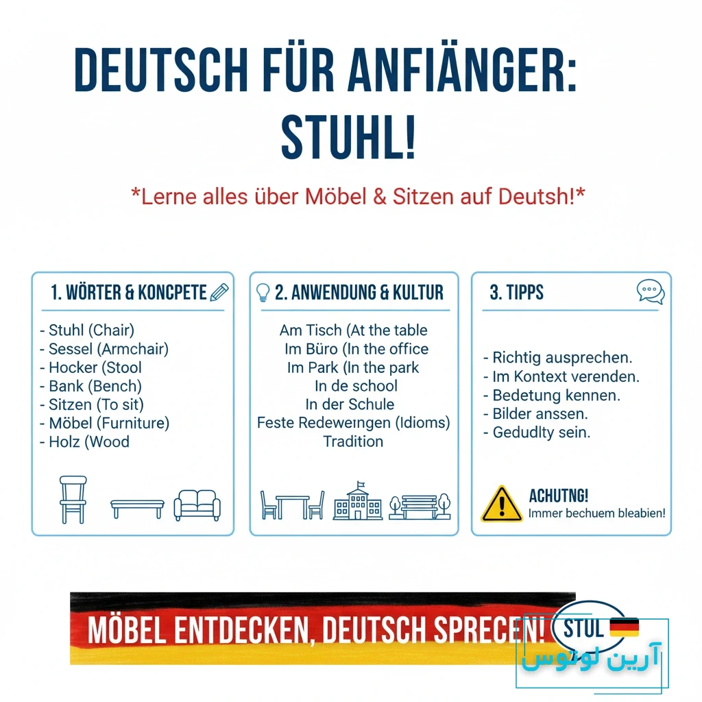 صندلی به آلمانی