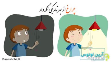 چراغ از بهر تاریکی نگه دار