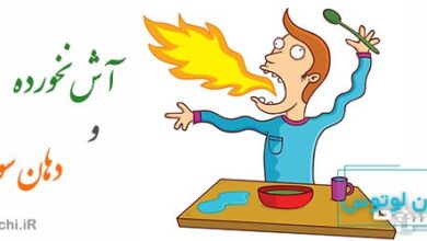 آش نخورده و دهان سوخته