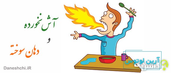 آش نخورده و دهان سوخته